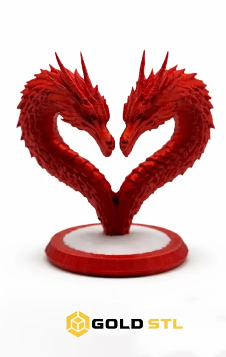Heart of Dragon STL Epic 3D Print Model 