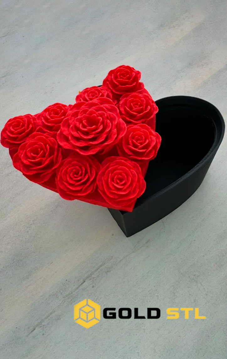 Valentine’s Day 3D Models Bundle | +100 STL & 3MF Files for 3D Printing - Image 3
