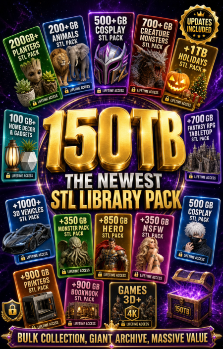 1 500 000+ STL 3D Models