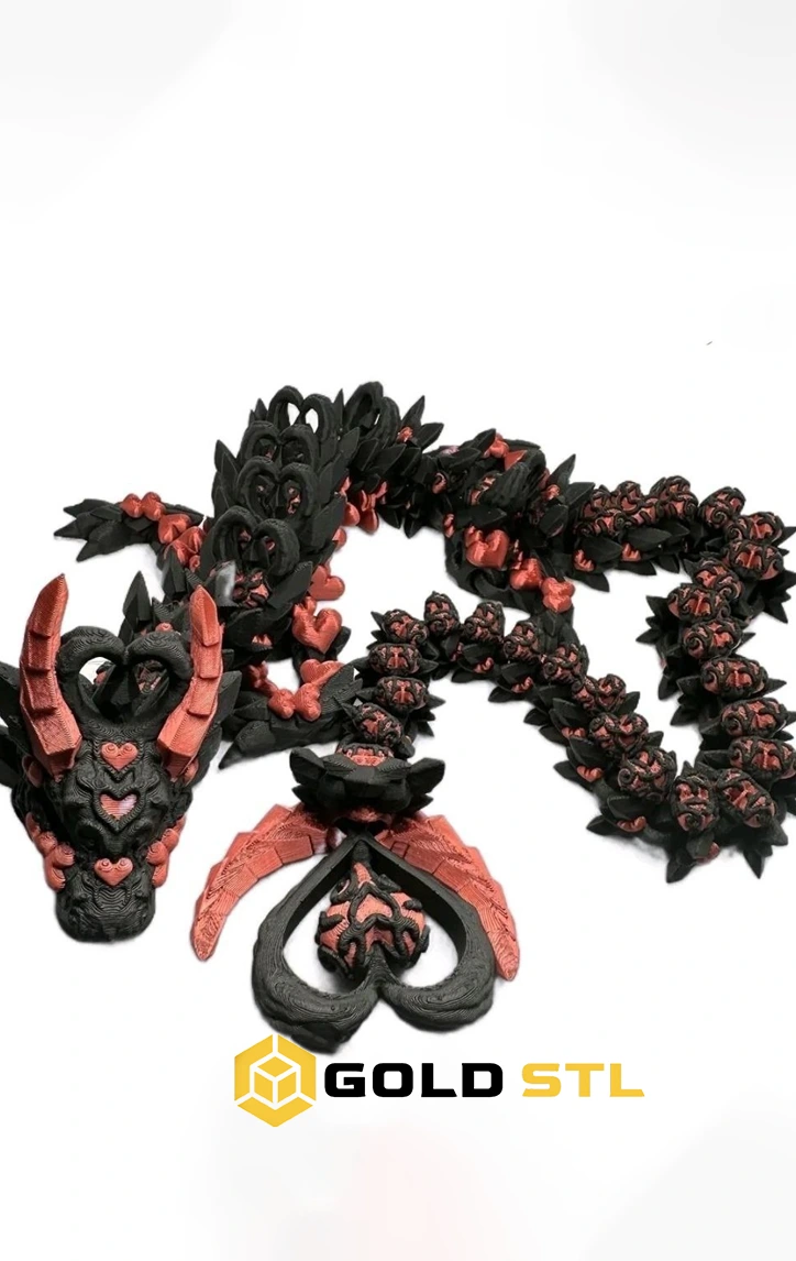 200+ Flexi Dragons & Dinosaur 3D Models Bundle | STL & 3MF Files - Image 5