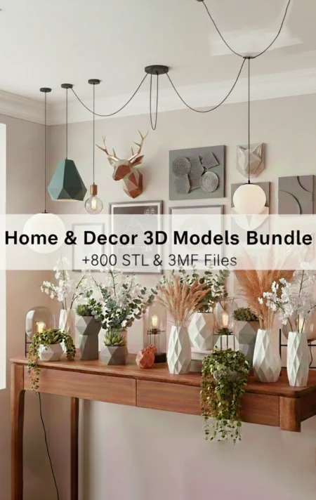 Home Decor 3D Models Bundle