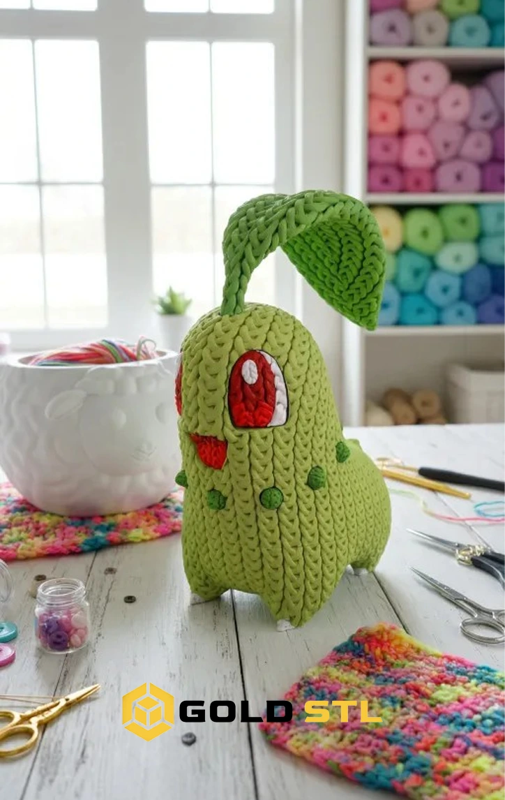 150+ Knitted Style 3D Models Bundle | STL & 3MF Files | 3D Printable Crochet Models - Image 2