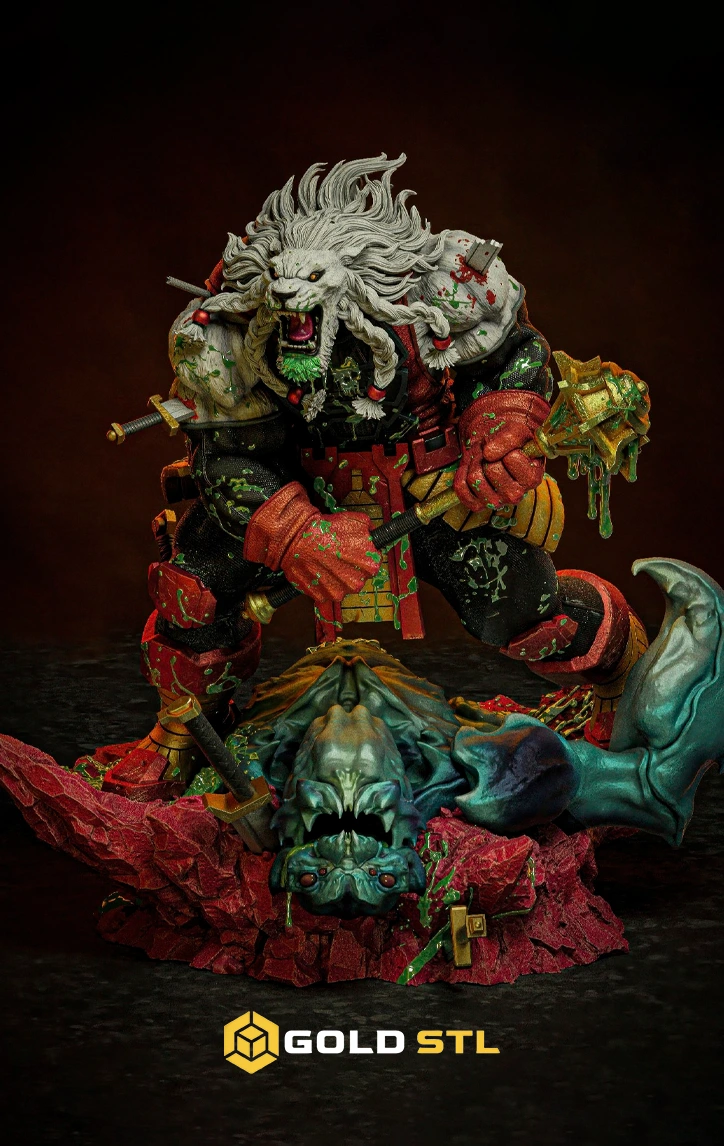 Battle Beast Invincible STL Epic 3D Model - Image 3