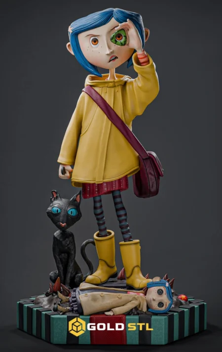 Coraline STL Epic 3D Model