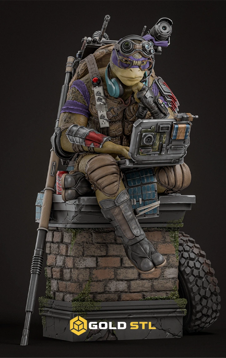 Donatello Teenage Mutant Ninja Turtles TMNT STL Epic 3D Model