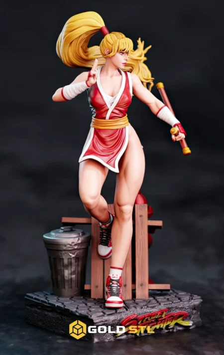 Maki Street Fighter STL Epic 3D Model