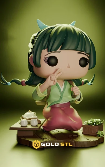 Maomao The Apothecary Diaries STL Epic 3D Model