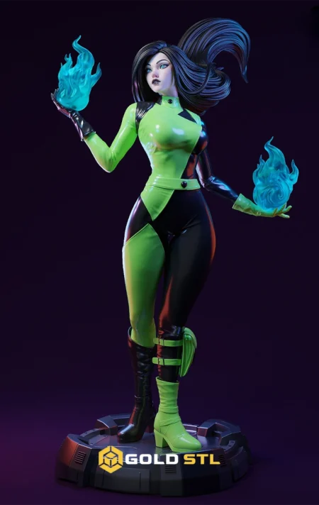 Shego Kim Possible STL Epic 3D Model