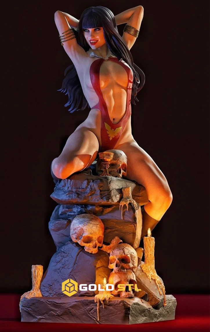 Vampirella STL Epic 3D Model