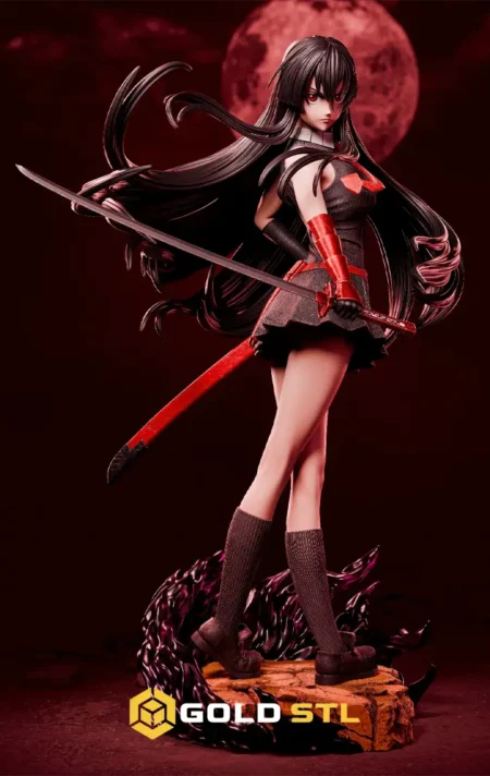 Akame Akame ga Kill STL Epic 3D Model