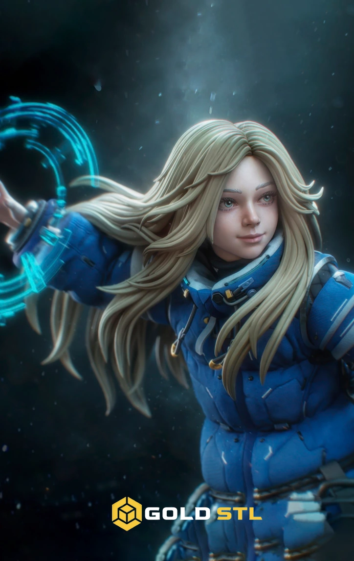 Diana Pragmata STL & LYS Epic 3D Model - Image 2