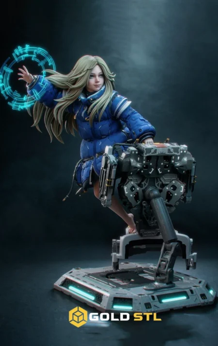Diana Pragmata STL & LYS Epic 3D Model