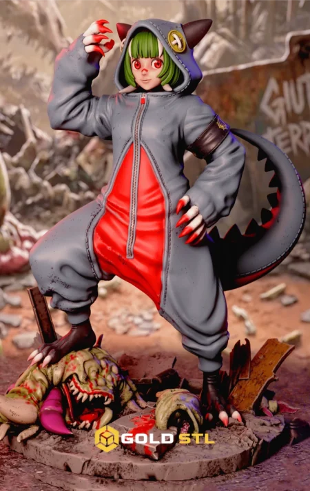 Guita Gachiakuta STL Epic 3D Model