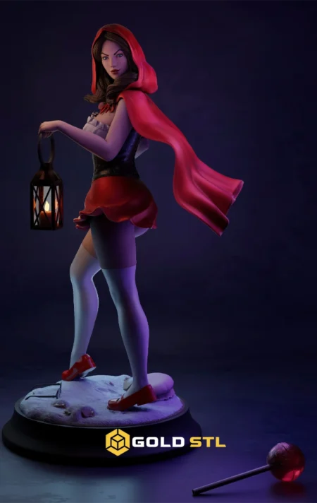 Little Red Riding Hood STL Epic 3D Model