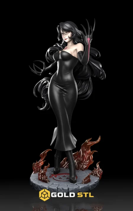 Lust Fullmetal Alchemist STL Epic 3D Model