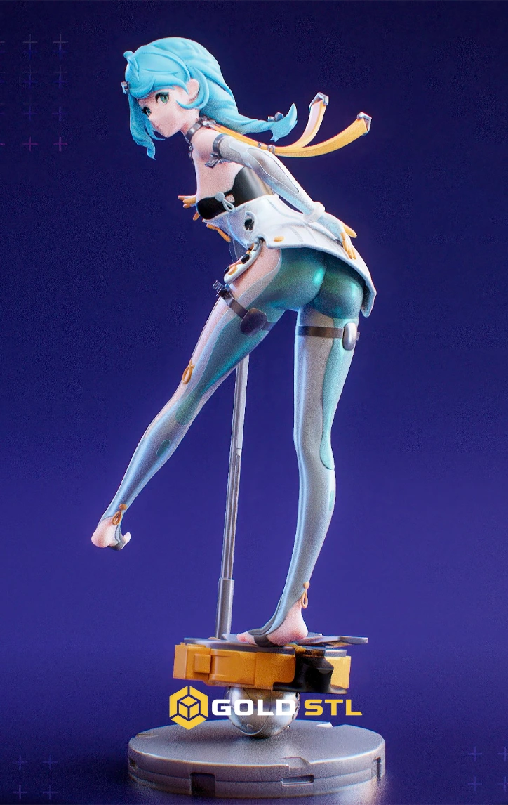 Seed Zenless Zone Zero STL Epic 3D Model - Image 4