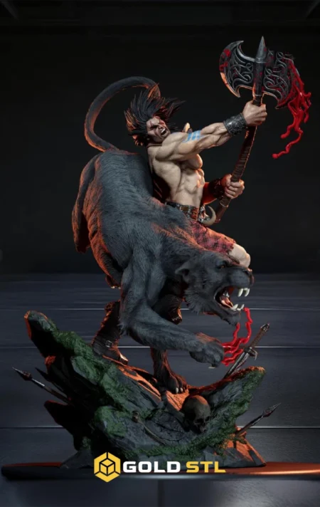 Slaine STL Epic 3D Model