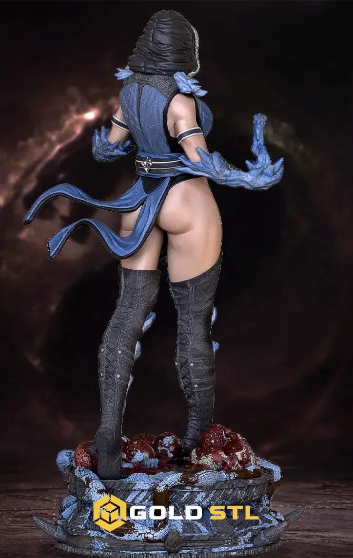 Sub-Zero Mortal Kombat STL Epic 3D Model | Video Game Figure for 3D Printing | High Detail Collectible STL File - Image 3