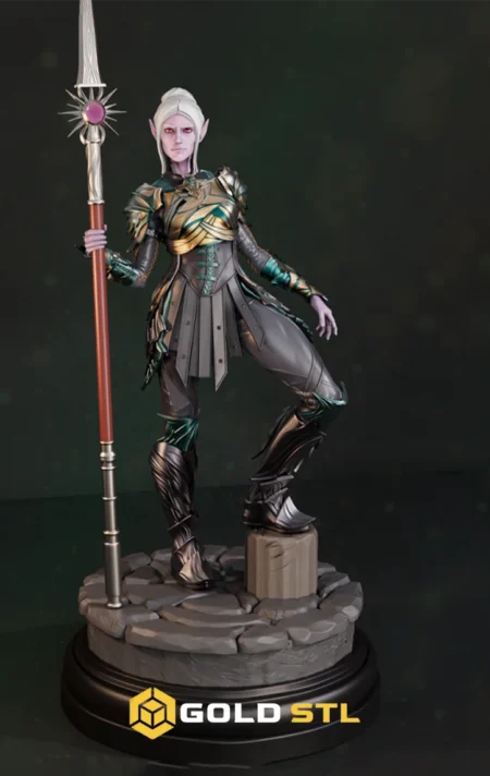 Minthara Baldur's Gate 3 STL Epic 3D Model