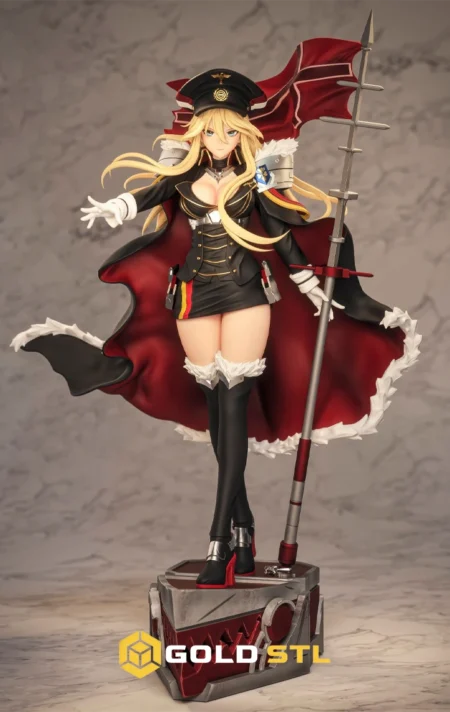Bismarck Azur Lane STL Epic 3D Model