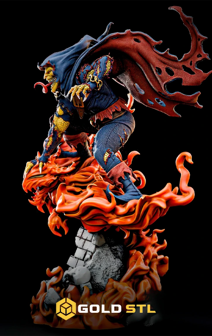 Demo Goblin STL Epic 3D Model | Fantasy Goblin Figure for 3D Printing | High Detail Collectible STL File - Image 3
