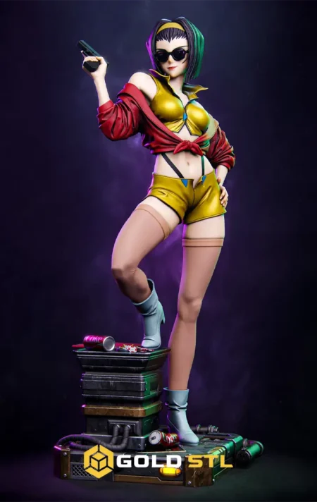 Faye Valentine Cowboy Bebop STL Epic 3D Model