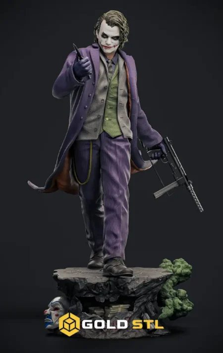 Joker STL Epic 3D Model