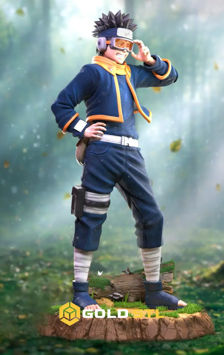 Uchiha Obito Naruto STL Epic 3D Model | Legendary Anime Figure for 3D Printing | High Detail Collectible STL File - Image 3