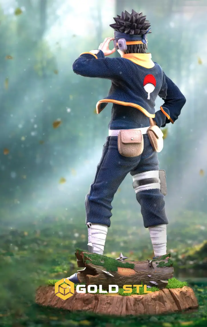 Uchiha Obito Naruto STL Epic 3D Model | Legendary Anime Figure for 3D Printing | High Detail Collectible STL File - Image 4