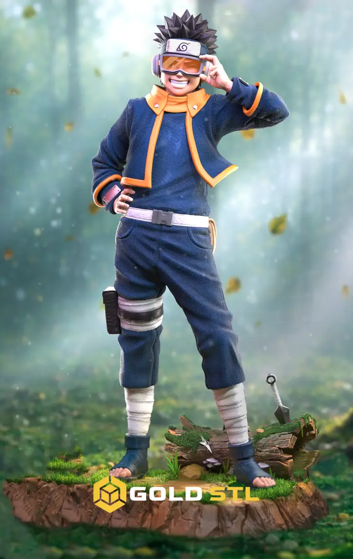 Obito Uchiha STL, Uchiha Obito STL, Obito STL, Naruto STL, Naruto Shippuden STL, Anime Figure STL, Manga Character STL, Sharingan STL, Resin Print Figure, 3D Printable Anime Model, High Detail STL, Naruto Collectible, Uchiha Statue