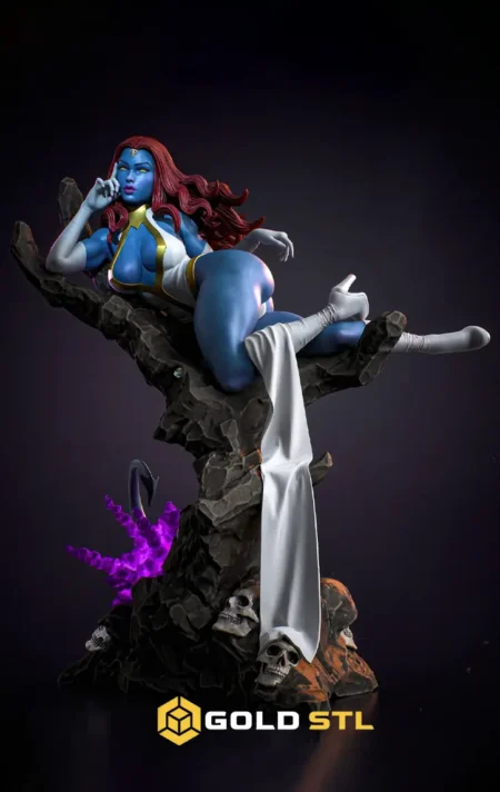 Mystique X-Men STL 3D Model