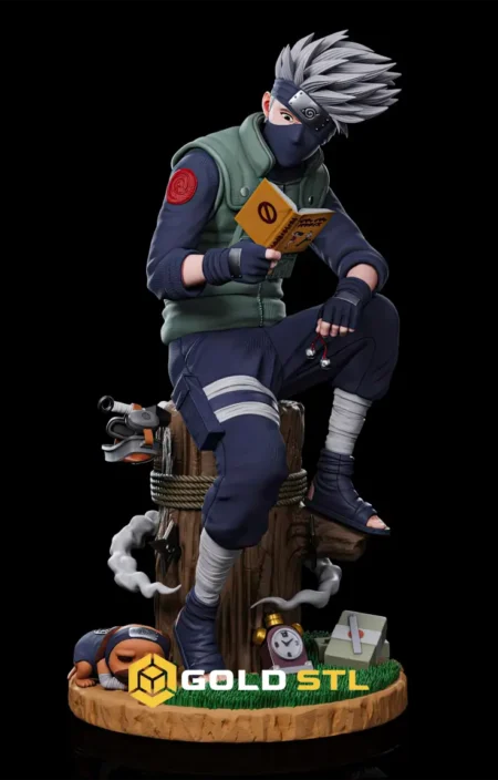 Hatake Kakashi Naruto STL 3D Print Model