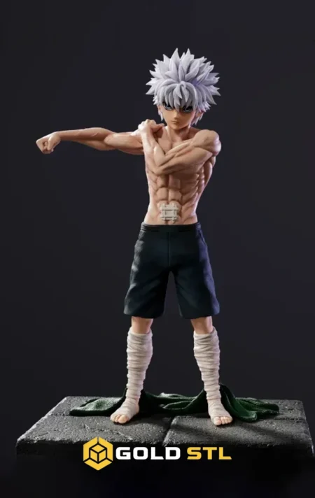 Killua Zoldyck Hunter x Hunter STL 3D Model