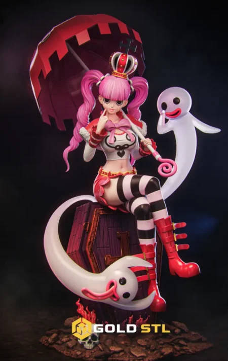 Perona One Piece STL, Perona STL File, Perona 3D Model, Perona One Piece 3D Print, One Piece STL, One Piece 3D Model, Perona Figure STL, One Piece Character STL, Anime Character STL, Perona Printable Figure, Anime 3D Print, Perona Collectible STL, Perona 3D Print, Anime Figure STL, 3D Printable Figure