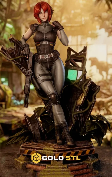 Regina Dino Crisis STL 3D Print Model