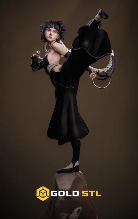 Soifon Bleach STL 3D Model