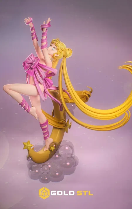Usagi Tsukino Sailor Moon STL 3D Model
